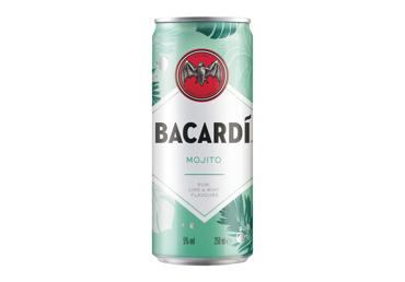 Alkoholinis kokteilis BACARDI MOJITO, 250 ml