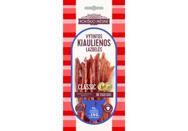 Vytintos kiaulienos lazdelės CLASSIC, a. r., 70 g