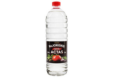 BAJORIŠKIŲ spirito actas (9%), 1 l