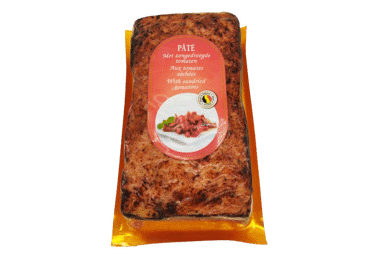 Virtas paštetas PATE GRAND-MERE su džiovintais pomid., I r., 400 g