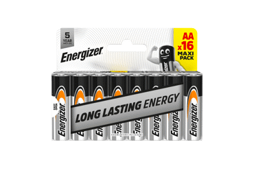 Baterijos AA ENERGIZER EVERYDAY, 16 vnt.