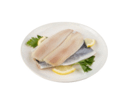 Sūdyta silkių filė su oda, 1 kg