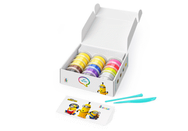 Modelino rinkinys Minions HEY CLAY, 15 indelių - 2