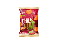 Aitriųjų paprikų ir žaliosios citrinos skonio bulvių traškučiai WELL DONE, 180 g