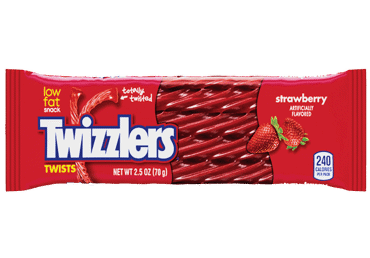 Braškių skonio guminukai TWIZZLERS, 70 g, 70 g