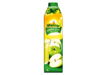 Obuolių sulčių gėrimas PFANNER, 20 %, 1 l