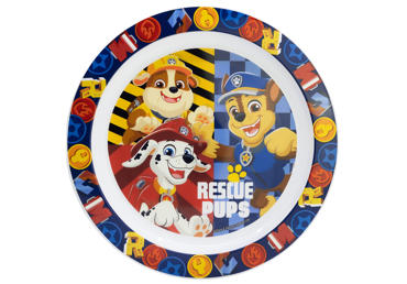Plastikinė lėkštė STOR Paw Patrol, 22 cm - 1