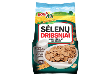 Sėlenų dribsniai BONA VITA, 375 g