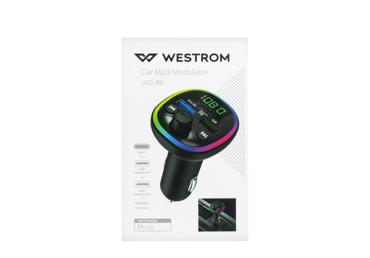 Automobilinis FM moduliatorius WESTROM, 1 vnt.