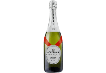 Putojantis nealkoholinis vynas ACKERMAN BULLE ROYALE ZERO BLANC, 0%, 0,75 l
