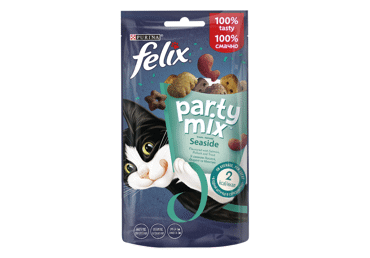Kačių skanėstas FELIX PARTY OCEAN MIX, 60 g