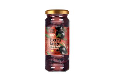 Juod XL alyvuogės be kauliukų WD 330g, 330 g