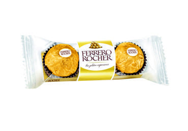 Šokoladiniai saldainiai FERRERO ROCHER, 37.5 g