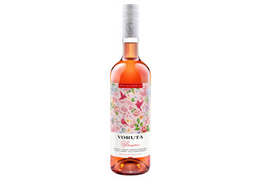 Nealkoholinis vaisių vynas VORUTA Blossom obuolių vyšnių erškėtrožių žiedų, 750 ml