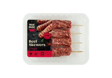 Jautienos kebabų iešmeliai WELL DONE, 260 g