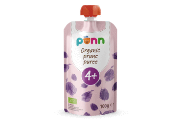 Ekologiška džiovintų slyvų tyrė PONN nuo 4 mėn., 100 g