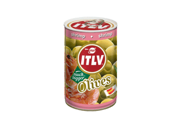 Žaliosios alyvuogės ITLV su krevečių įdaru, 300 g
