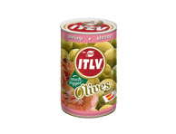 Žaliosios alyvuogės ITLV su krevečių įdaru, 300 g