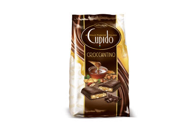Griliažiniai saldainiai, padengti kakaviniu glaistu CROCCANTINO MONARDO, 90 g