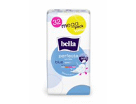 Higieniniai paketai BELLA PER.ULT.BLUE MEGA P., 32 vnt.