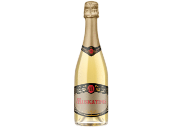 Gazuotas saldus vyno gėrimas AUKSINIS MUSKATAS, 750 ml