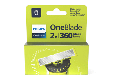 Keičiamieji ašmenys PHILIPS ONE BLADE, 1 rink. (2 vnt.), 1 vnt.