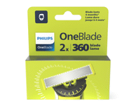 Keičiamieji ašmenys PHILIPS ONE BLADE, 1 rink. (2 vnt.), 1 vnt.