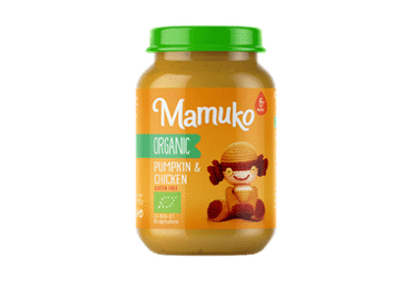 Ekol. MAMUKO moliūgų ir vištienos košė, nuo 6 mėn., 190 g