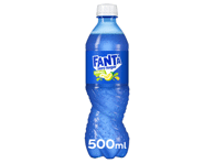 Gaz.citrinų ir šeivamedžių skonio gėr. FANTA SHOKATA ZERO, 500 ml