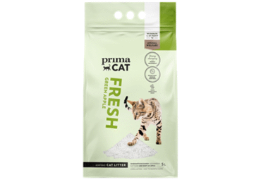 Kačių kraikas PRIMACAT Fresh, obuolių kvapo, 5 l, 5 l