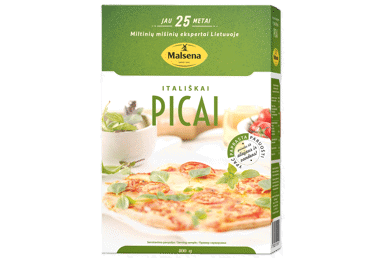 Miltinis mišinys MALSENA itališkai picai kepti, 400 g