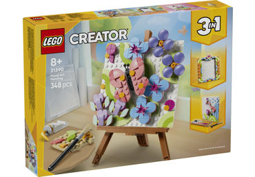 Konstruktorius LEGO GĖLIŲ PAVEIKSLAS 31390