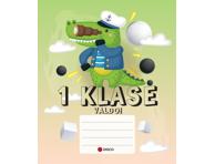 Pirmoko sąsiuvinis DISCO, ., langeliais, 12 l