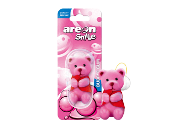 Automobilių oro gaiviklis AREON SMILE TOY BUBBLE GUM, 1 vnt.