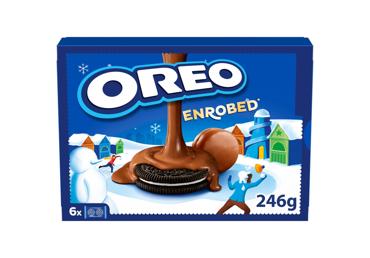 Sausainiai OREO su pieninio šokolado glaistu, 246 g - 1