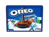 Sausainiai OREO su pieninio šokolado glaistu, 246 g