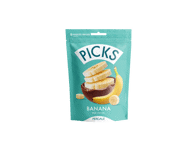 Liofilizuoti bananiniai saldainiai PICKS, 90 g