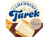 Pelėsinis sūris TUREK CAMEMBERT, intensyvaus sk., 60 % rieb., 120 g