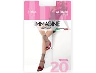  Moteriškos kojinaitės IMMAGINE Italiana Alba20(2p), un,neut,TI,6