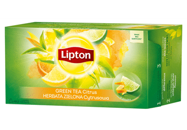 Žalioji arbata LIPTON su citrinomis, 52 g Žalioji arbata LIPTON su citrinomis, 52 g