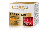 Dieninis veido kremas L'OREAL AGE E50+SPF20