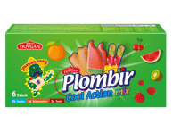 Ledai PLOMBIR, įvairių vaisių skonio, 330 g