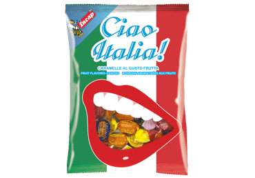 Saldainiai CIAO ITALIA, įvairių skonių, 200 g