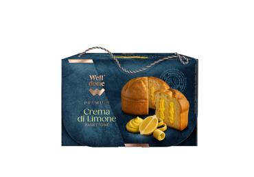 Kalėd. pyragas-panetonė su citrinų įd. WELL DONE PREMIUM, 900 g - 1