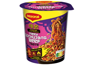 Greitai paruoš. aštrūs makaronai MAGGI, jautienos sk., 78 g