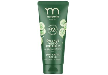 MARGARITA švelnus veido šveitiklis su agurkų ekstraktu 75 ml