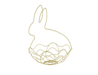 Velykinė dekoracija ELEMENTS SENSE, 32 cm, 2 spalvos