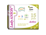 Higieniniai paketai LADY ANION, 15 vnt.