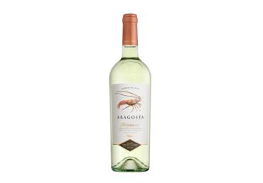 Baltasis lengvai putojantis vynas Aragosta Frizzante. 0.75L