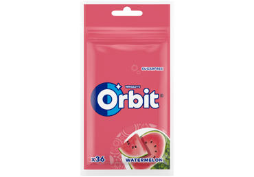 Kramtomoji guma ORBIT WATERMELON, 50 g